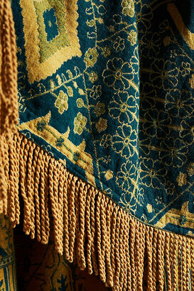 House of Hackney Jacquard Throw Blanket Yellow - ShopStyle