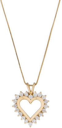 1.00ctw Diamond Heart Necklace