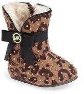 Thumbnail for your product : MICHAEL Michael Kors 'Baby Grace' Crib Shoe (Baby)