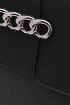 Thumbnail for your product : boohoo Chain And Suedette Clutch Bag