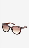 Thumbnail for your product : Express Oversized Studded Sunglasses