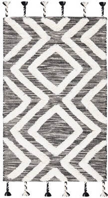 Union Rustic Alimatou Hand Tufted Wool Geometric Rug