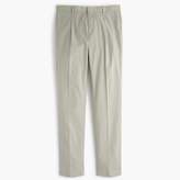 Thumbnail for your product : J.Crew Pleated tapered pant in Italian cotton piqué