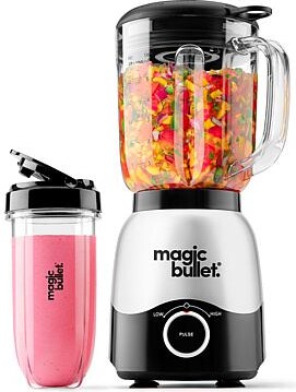 Magic Bullet Full Size Blender Combo 48oz - Silver