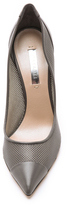 Thumbnail for your product : Casadei Perf Leather Pumps