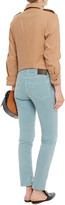 Thumbnail for your product : Brunello Cucinelli Cropped Mid-rise Slim-leg Jeans
