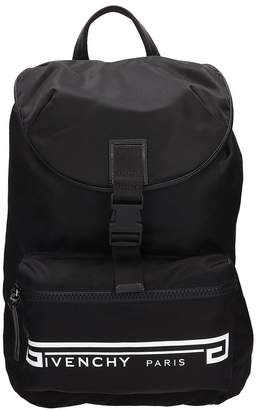 Givenchy Black Nylon Backpack