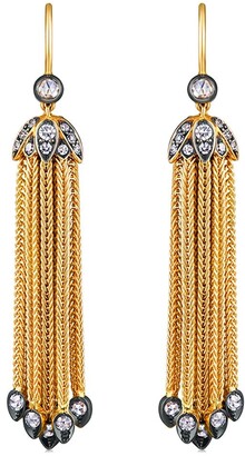 Chain Fringe Earrings | Shop the world's largest collection of fashion 
