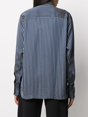 Rokh Roca striped-print shirt