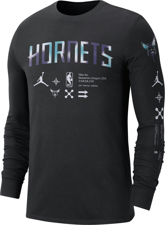 Charlotte Hornets Mono Logo T-Shirt - Mens