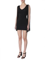 Thumbnail for your product : Moschino Short Dress With Fringes