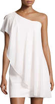 Thumbnail for your product : Aidan Mattox One-Shoulder Ruffle Dress