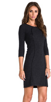 Thumbnail for your product : Autumn Cashmere Body Con Dress With Leather Piping