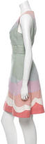Thumbnail for your product : Valentino Linen Color Block Dress