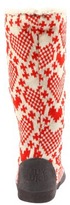 Thumbnail for your product : Muk Luks Women's Grace Hearts Slipper Boot - Red