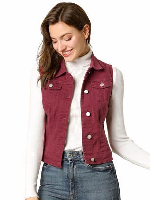 red denim jacket size 20