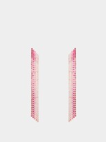 Thumbnail for your product : LYNN BAN Waterfall Sapphire & Rose Gold-plated Earrings