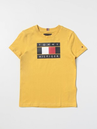 Tommy Hilfiger Boys' Yellow Tops on Sale | ShopStyle