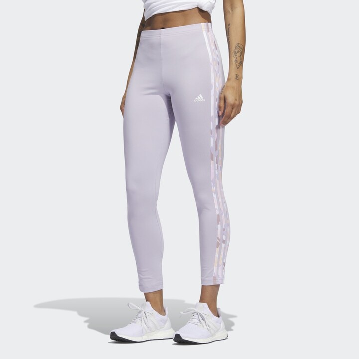 adidas Essentials 3-Stripes High-Waisted Single Jersey Leggings - ShopStyle