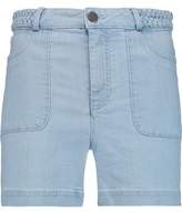 Thumbnail for your product : Alice + Olivia Carsen Braided Denim Shorts