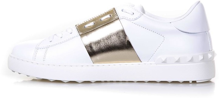 valentino open low top