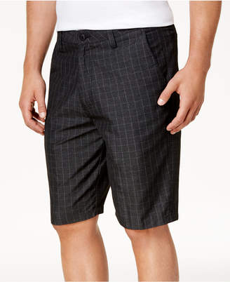 O'Neill Men's Leer Classic-Fit Stretch Windowpane Shorts