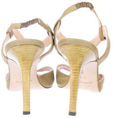 Manolo Blahnik T-Strap Sandals
