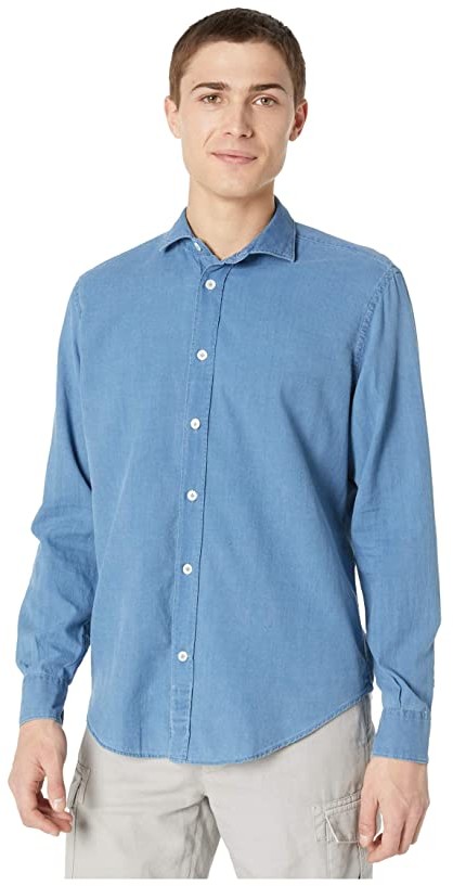 eleventy denim shirt