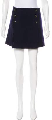 Sonia Rykiel Wool Mini Skirt