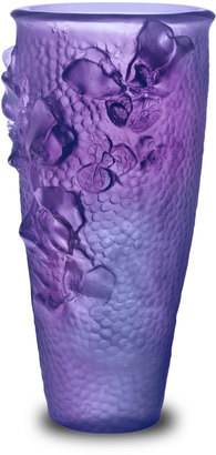 Daum Jardin Imaginaire Purple/Blue Tall Vase