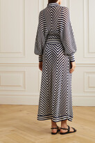Thumbnail for your product : Eres Croisette Stella Crocheted Cotton-blend Maxi Dress - Blue