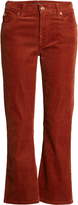 Thumbnail for your product : 7 For All Mankind Crop Bootcut Corduroy Pants
