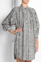 Thumbnail for your product : Kenzo Printed cotton shirt dress