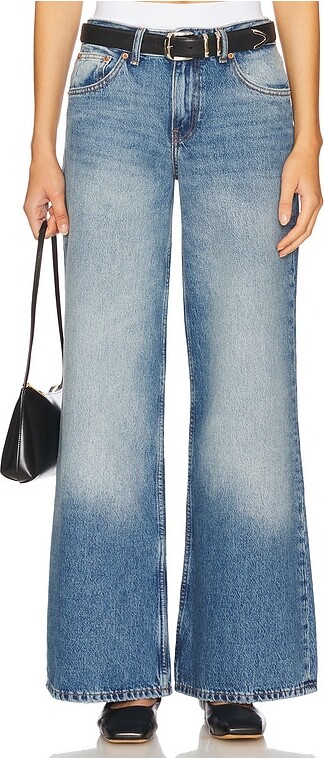 Dr. Denim Rhue Low Rise Wide Jeans