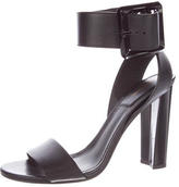 Thumbnail for your product : Calvin Klein Collection Leather Multistrap Sandals