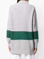 Thumbnail for your product : Calvin Klein contrast stripe jumper