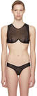 la fille do black quite lite monowired bra