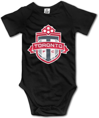 Enlove Toronto FC BABY Cute Short Sleeves Variety Baby Onesies Bodysuit For Little Baby Size 6 M