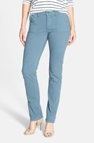 Thumbnail for your product : NYDJ 'Samantha' Slim Stretch Cotton Utility Pants (Petite)