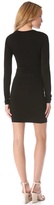 Thumbnail for your product : Alexander Wang T by Long Sleeve Twist Dress