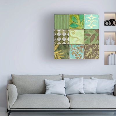 Ebern Designs Bolog Sasha Les Fleurs De La Terre Iv Canvas Art