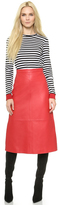 Thumbnail for your product : DSQUARED2 Diana Leather Skirt