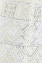 Thumbnail for your product : Elizabeth and James Hazel embroidered linen-blend blazer