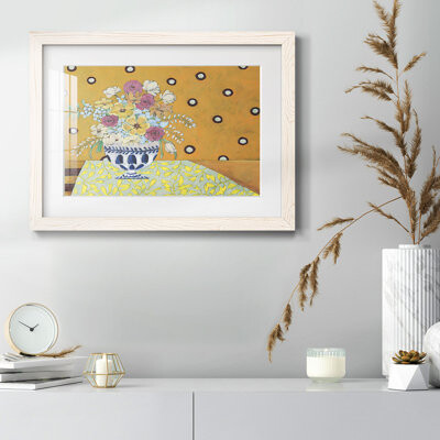 Winston Porter Flowerscape I Framed On Paper Print