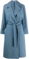 Thumbnail for your product : Sara Lanzi Long Sleeve Belted Trench Coat
