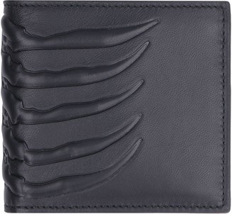 Alexander McQueen Leather Flap-over Wallet