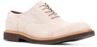 Eleventy Lace-Up Suede Shoes