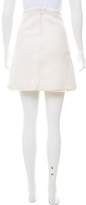 Thumbnail for your product : Courreges Wool Mini Skirt