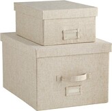 Thumbnail for your product : Container Store Cambridge Shirt Box Linen