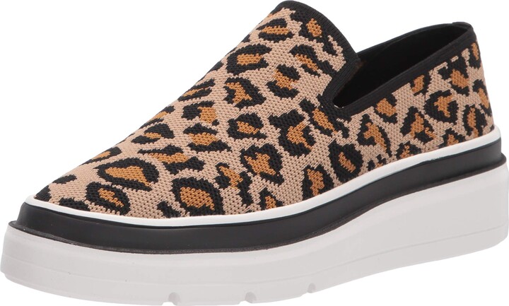 steven by steve madden caprice leopard platform sneakers